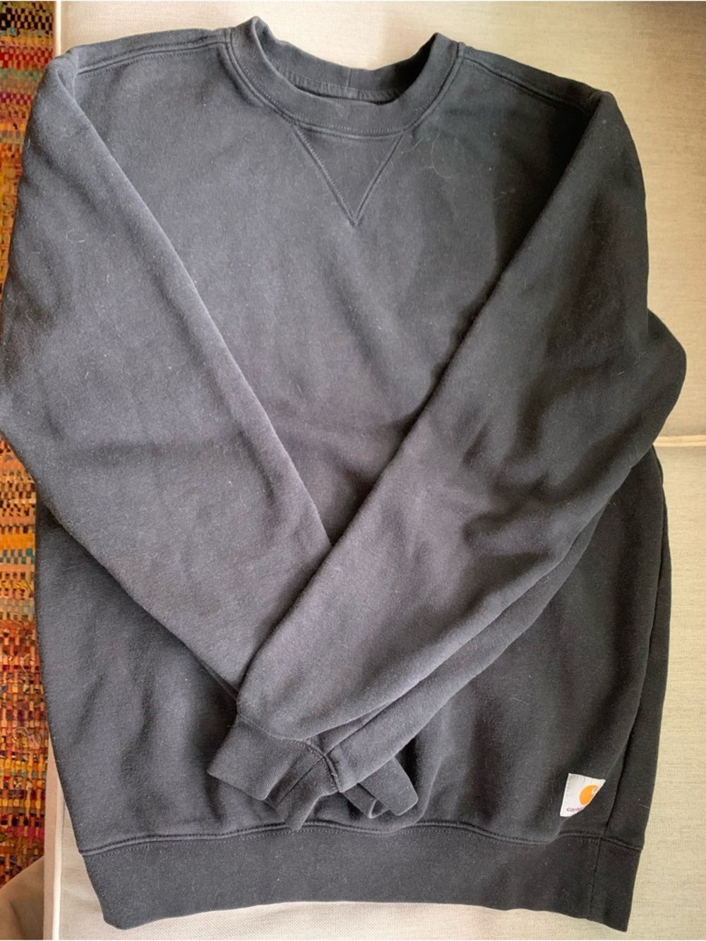 Carhartt Black Crewneck Sweatshirt